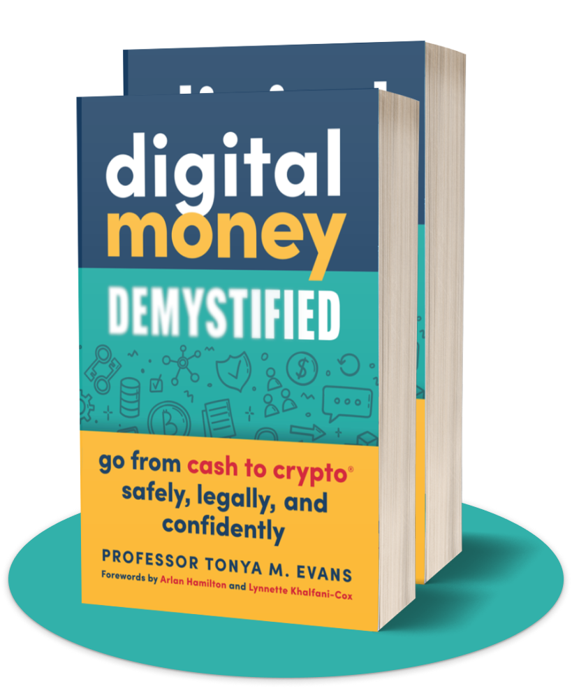 Digital Money Demystified by Dr. Tonya M. Evans, book cover