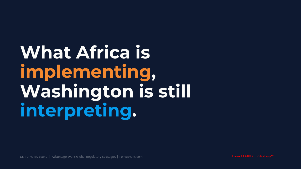 Keynote slide: Washington is still interpreting